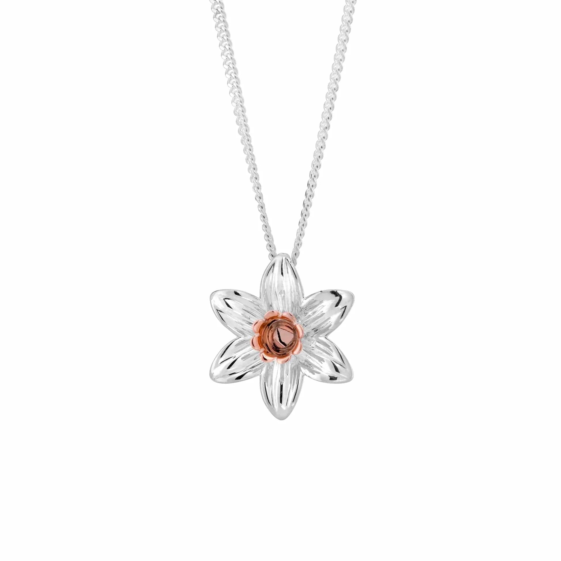 Clogau® Nature's Wonder Sterling Silver Daffodil Pendant