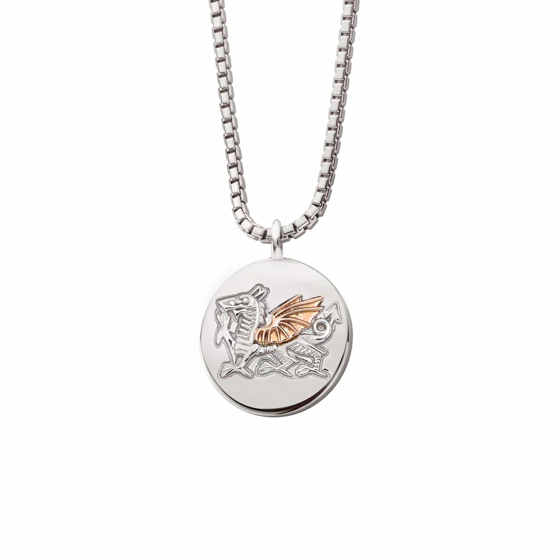 Clogau® WRU Sterling Silver Welsh Dragon Pendant