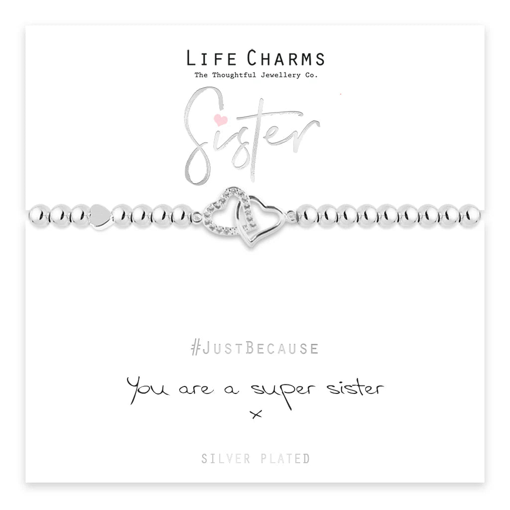 Life Charms Super Sister Bracelet