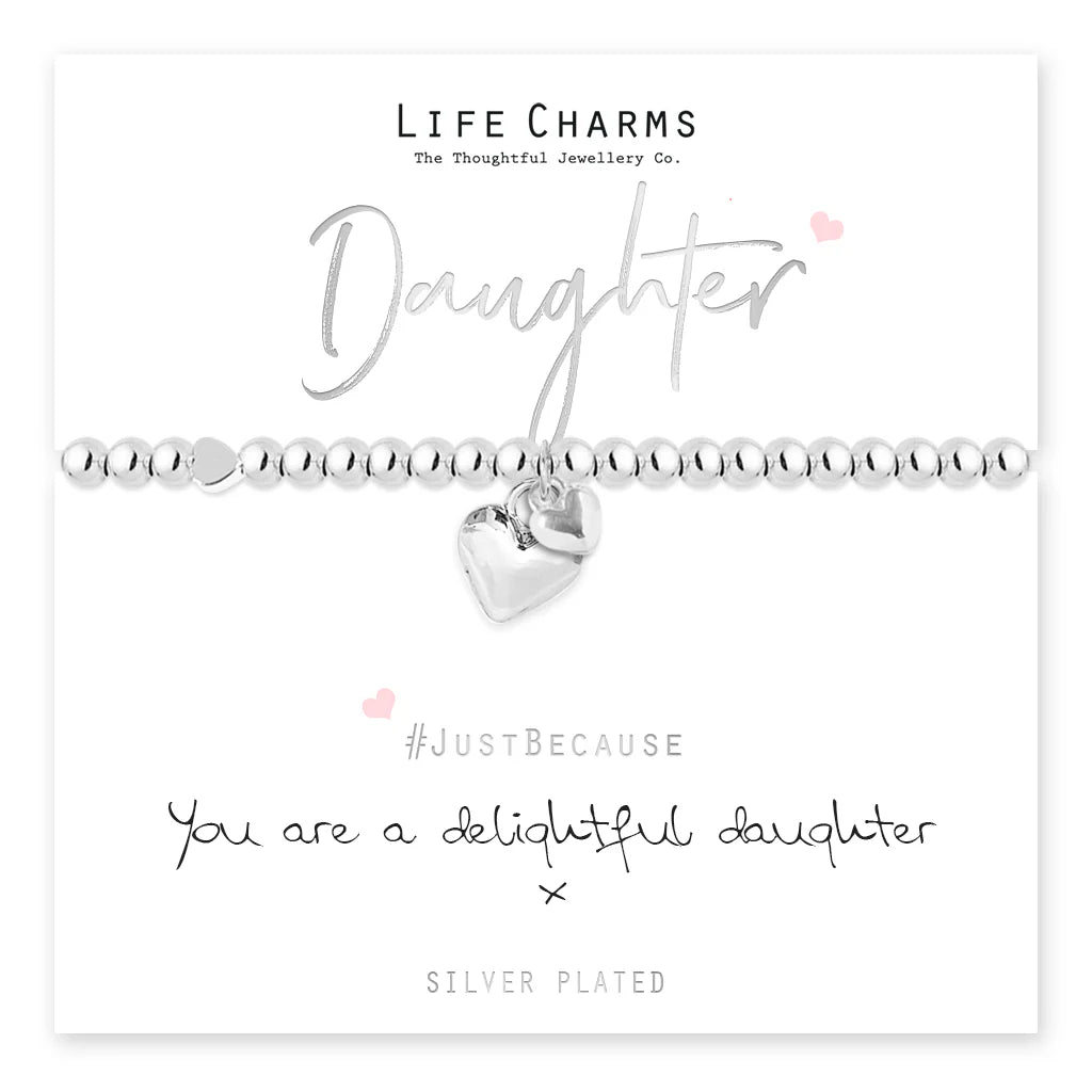 Life Charms Delightful Daughter Bracelet