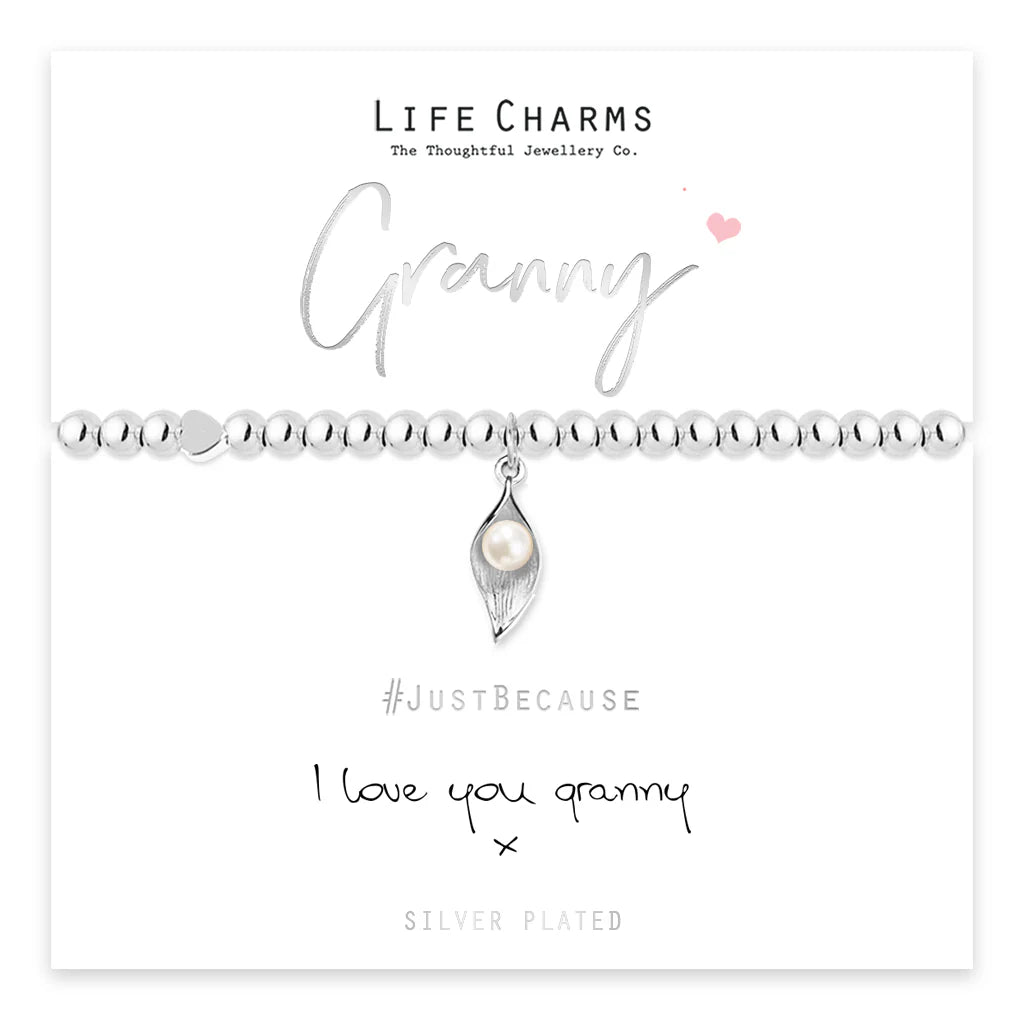 Life Charms I Love You Granny Bracelet