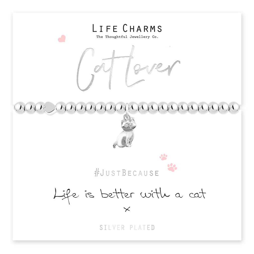 Life Charms Better with a Cat Bracelet