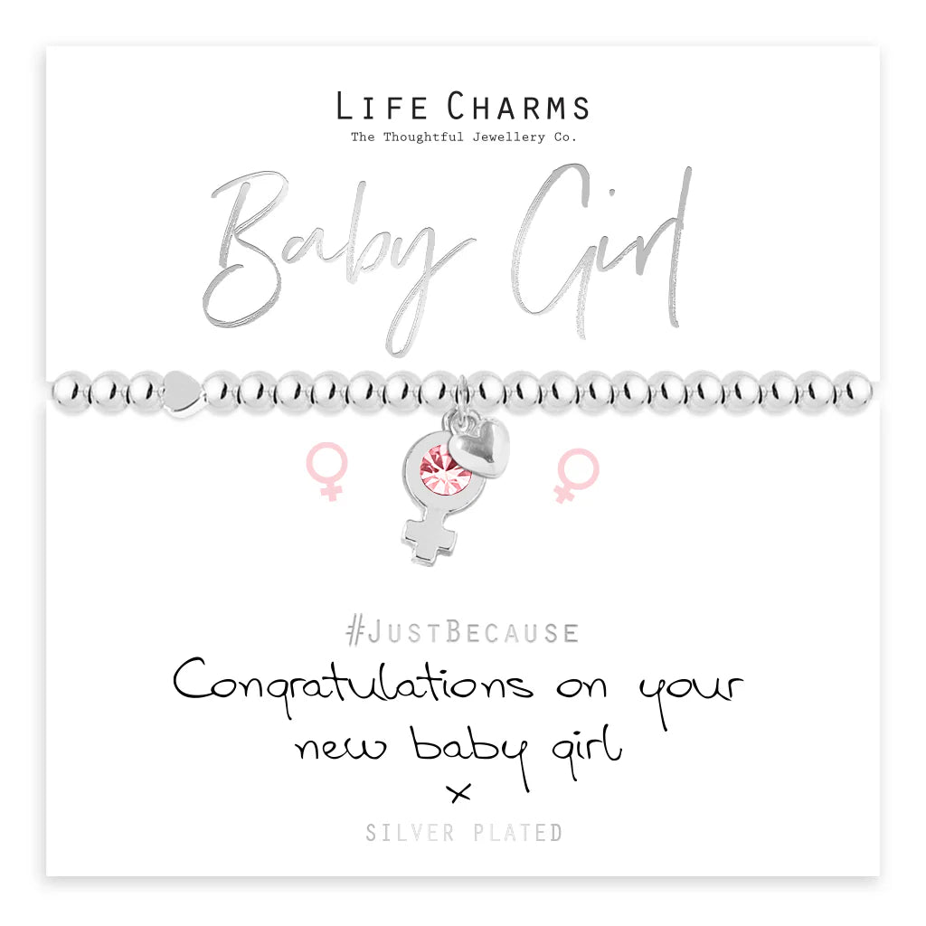 Life Charms Baby Girl Bracelet