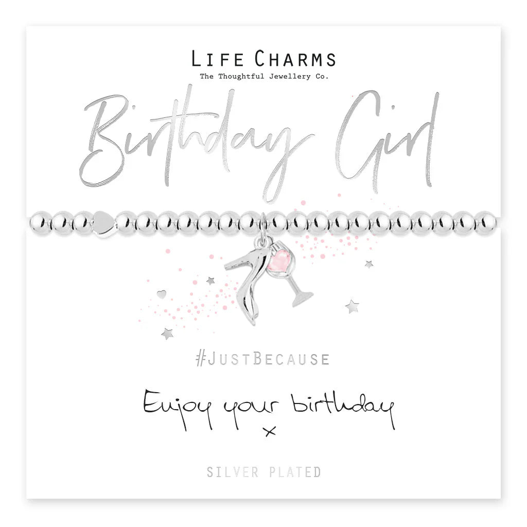 Life Charms Birthday Girl Bracelet