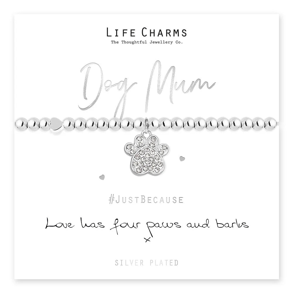 Life Charms Dog Mum Bracelet