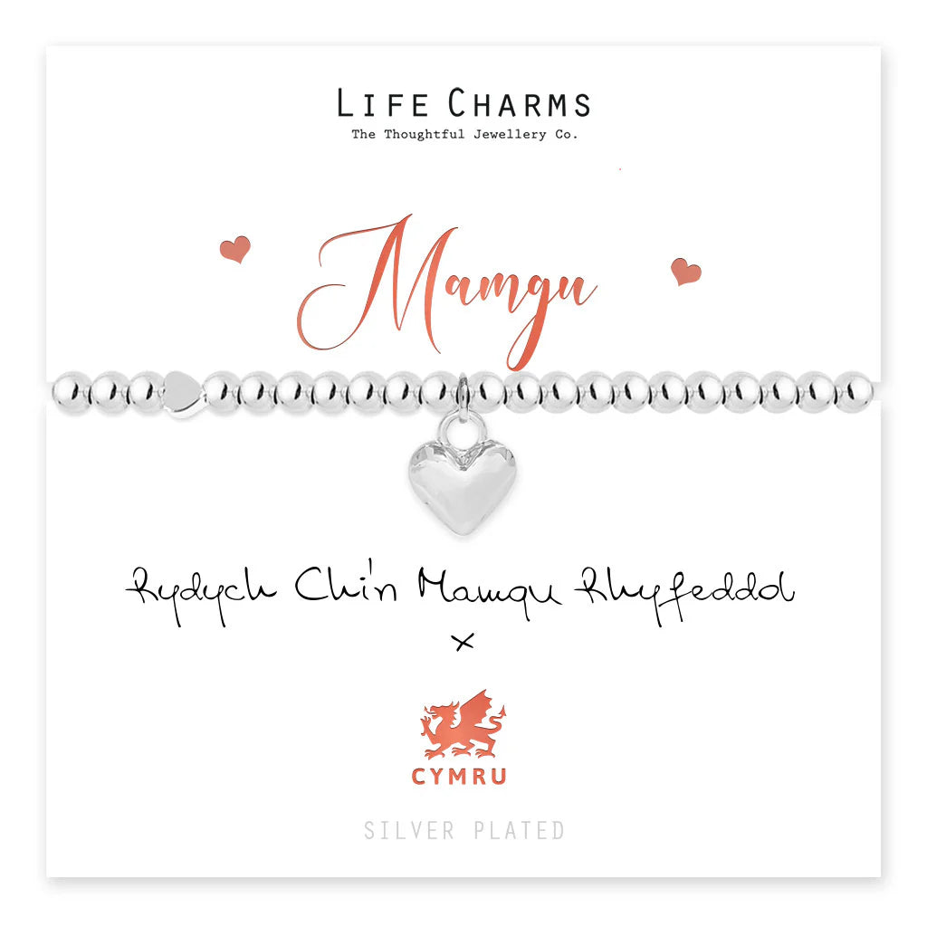 Life Charms Mamgu - Nan Welsh Bracelet