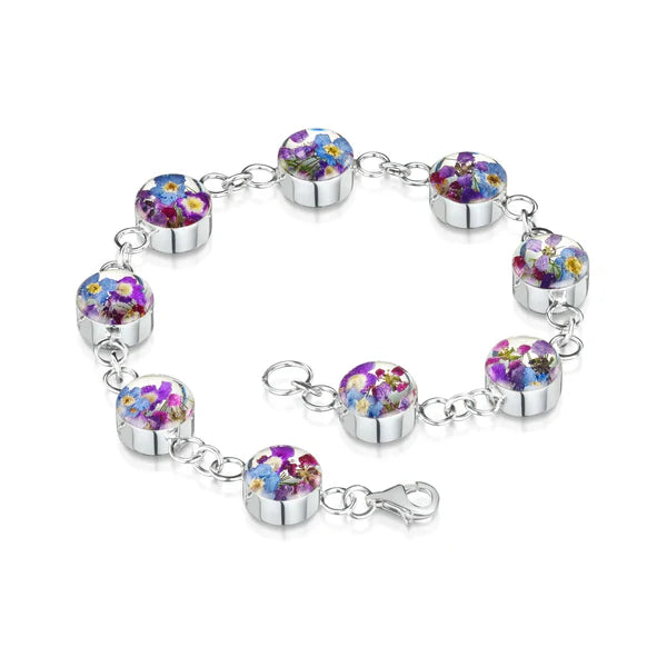 Shrieking Violet® Sterling Silver Purple Haze Round Bracelet