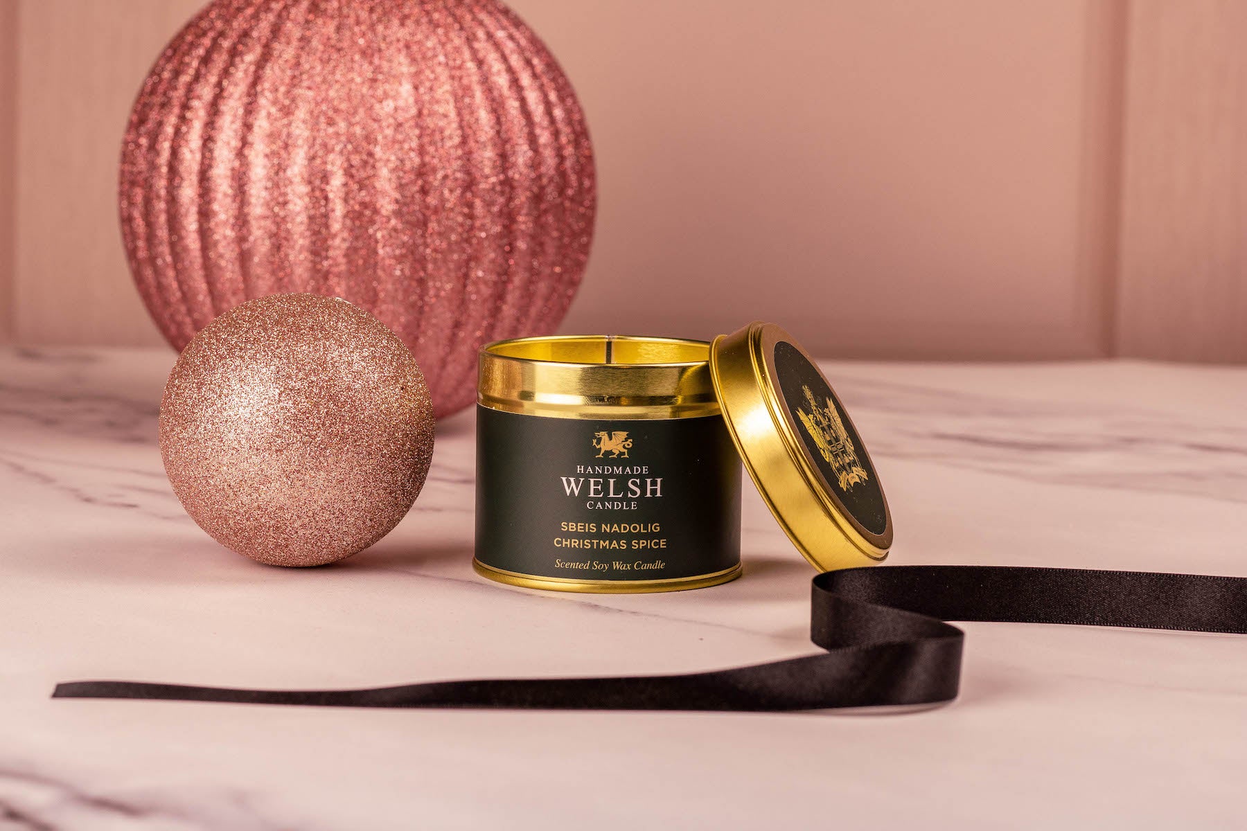 Cannwyll Tun Sbeis Nadolig 2024