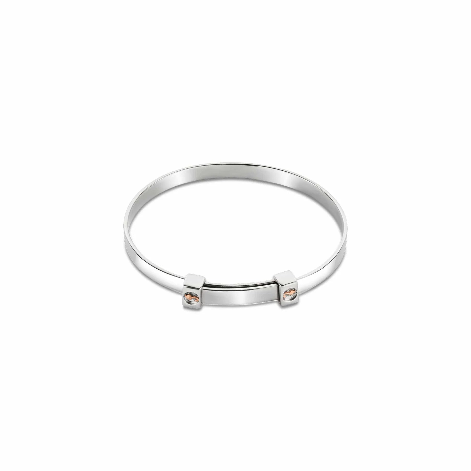 Breichled Baban Arian Sterling Insignia Clogau®