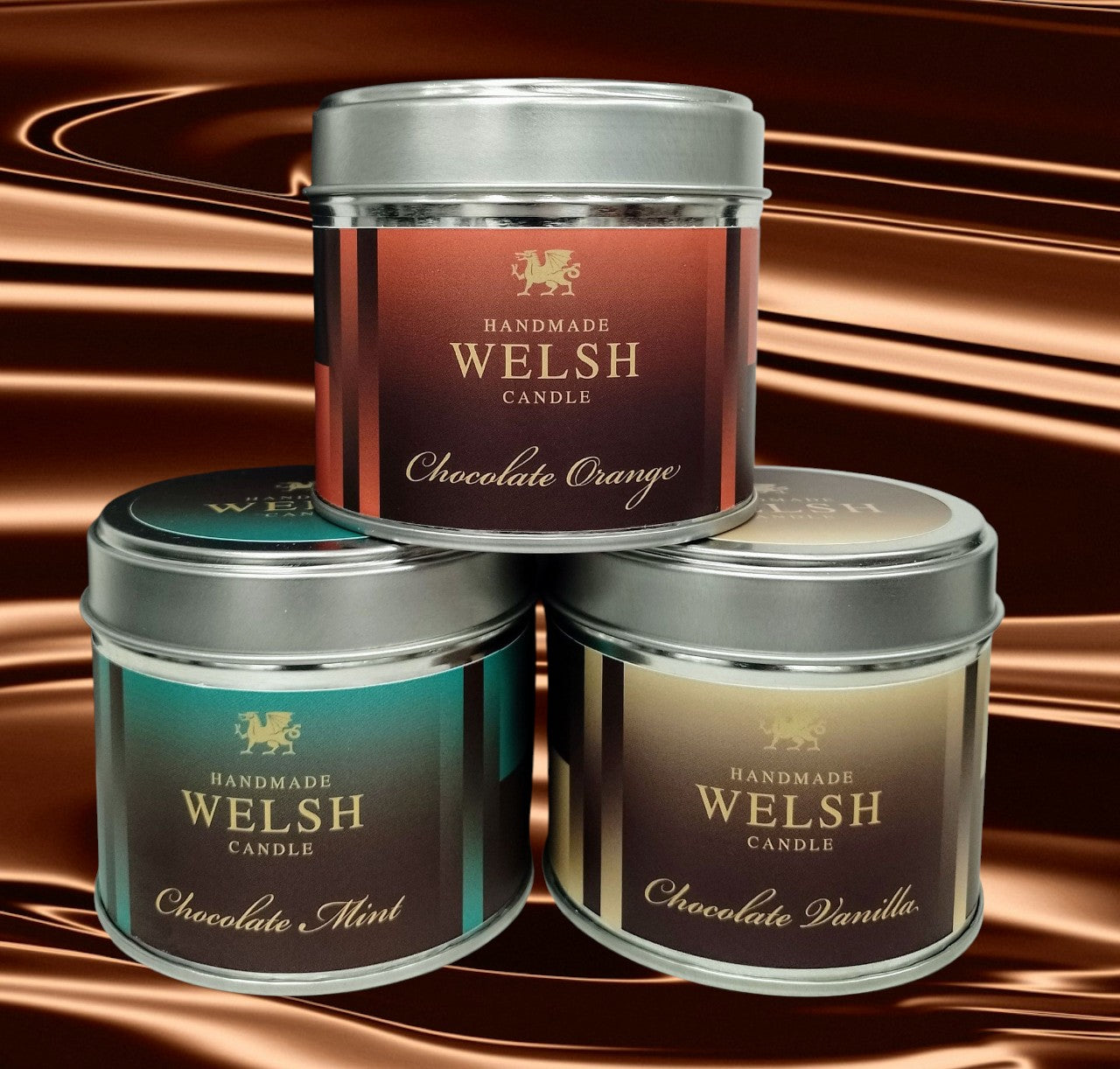 Chocolate Orange Tin Candle
