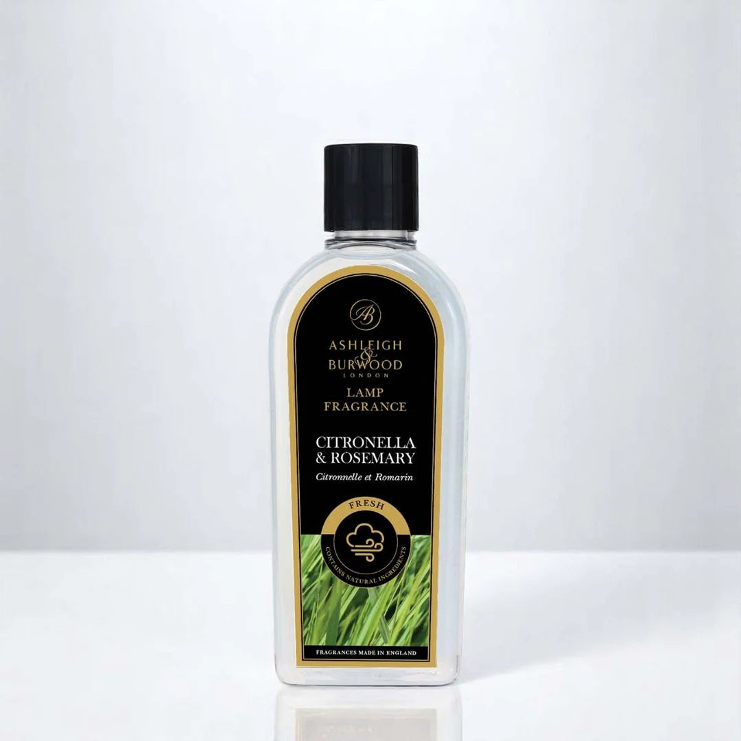 Persawr Lamp Citronella a Rhosmari 500ml Ashleigh &amp; Burwood