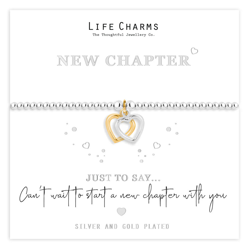 Breichled Pen-blwydd Hapus yn 60 oed Life Charms 