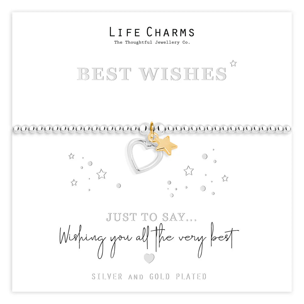 Breichled Pen-blwydd Hapus yn 60 oed Life Charms 