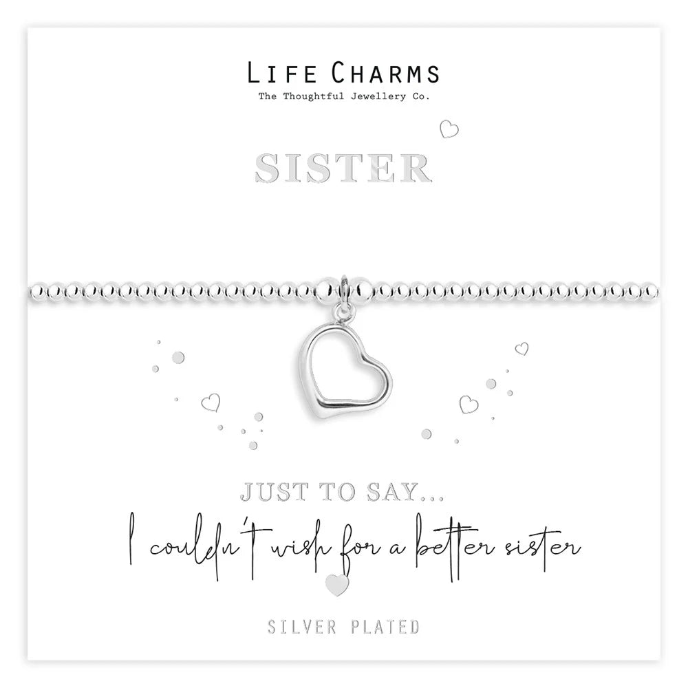 Breichled Pen-blwydd Hapus yn 60 oed Life Charms 