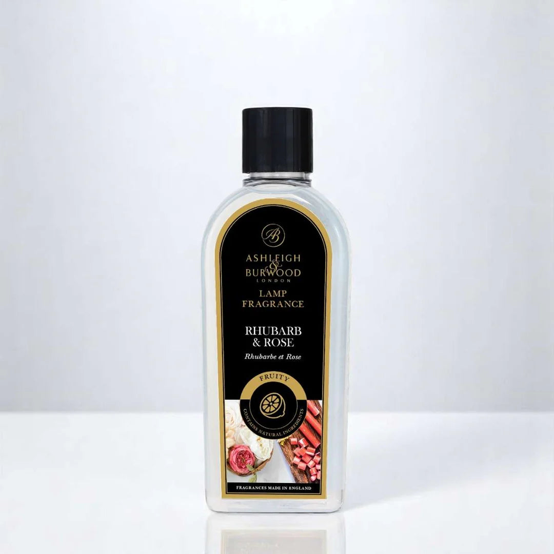 Persawr Lamp Rhubarb a Rhosyn 250ml Ashleigh &amp; Burwood