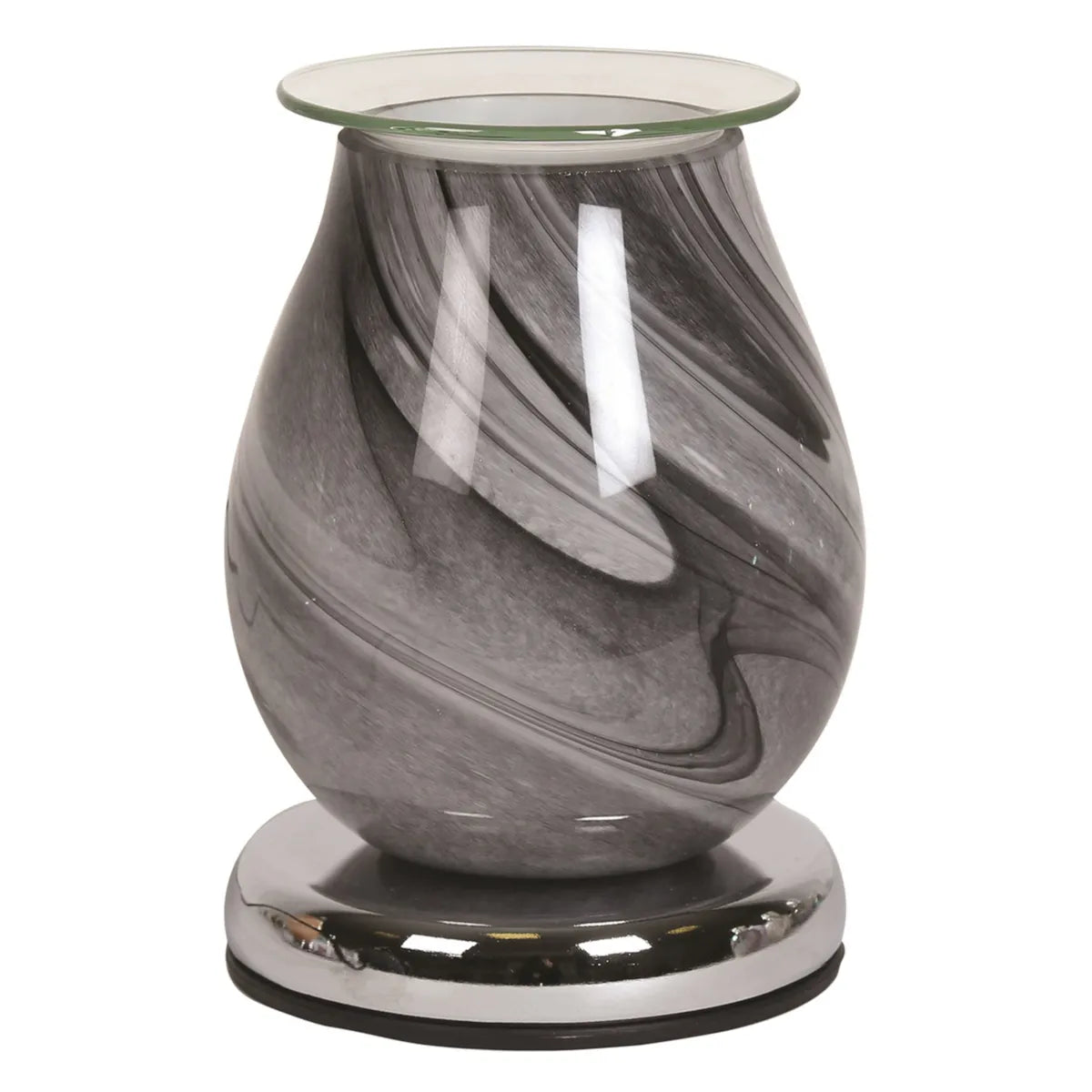 Aroma Grey Swirl Electric Wax Burner
