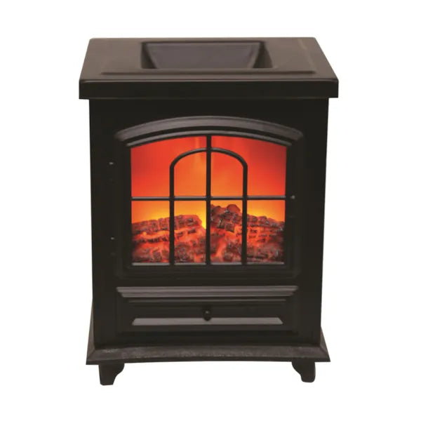 Aroma Black Log Burner Electric Wax Burner