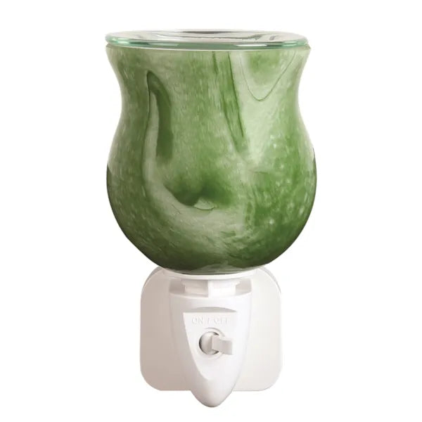 Aroma  Green Swirl  Plugin Wax Burner