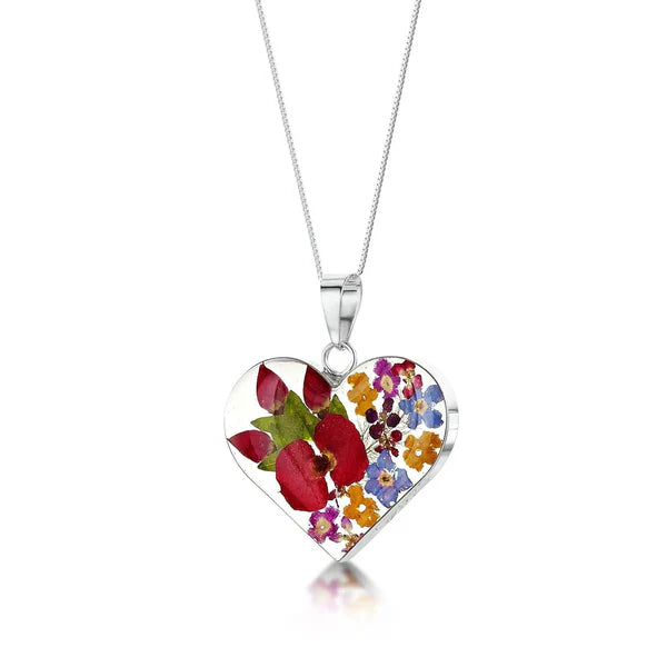 Shrieking Violet® Sterling Silver Heart-shaped Pendant