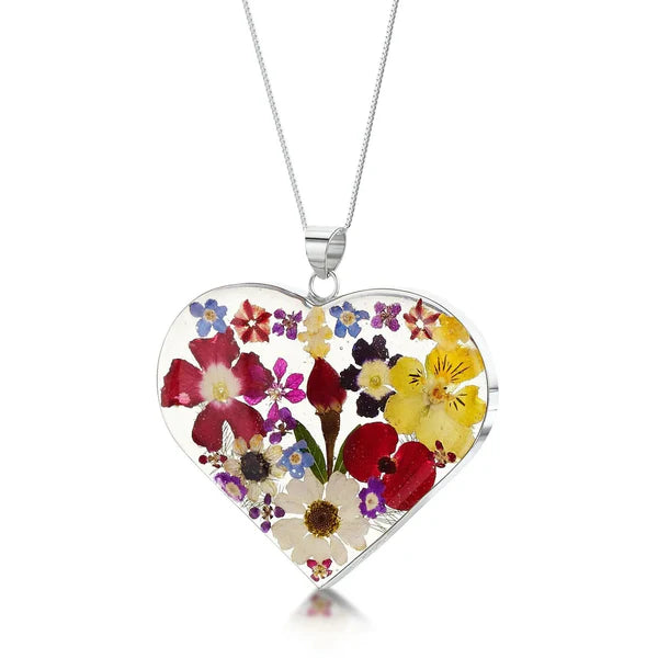Shrieking Violet® Sterling Silver Heart-shaped Pendant